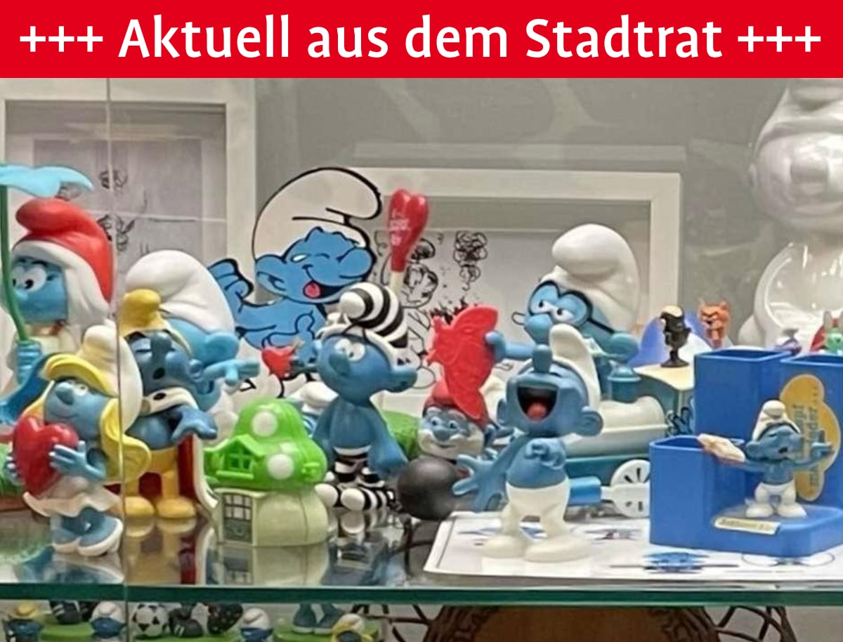 Nicht nur Schlümpfe auf der Plassenburg